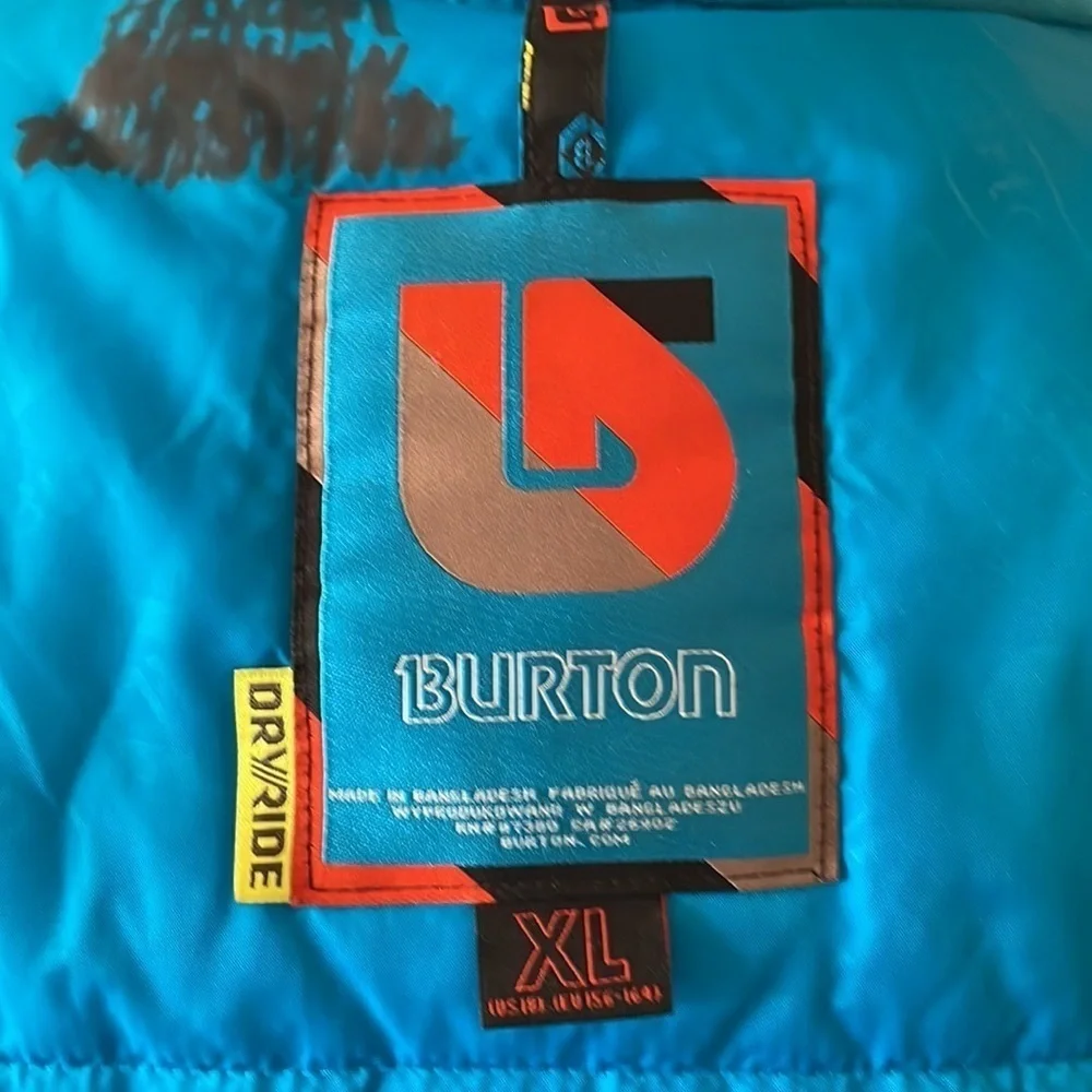 BURTON Dryride Ski Snowboarding Jacket Size XL